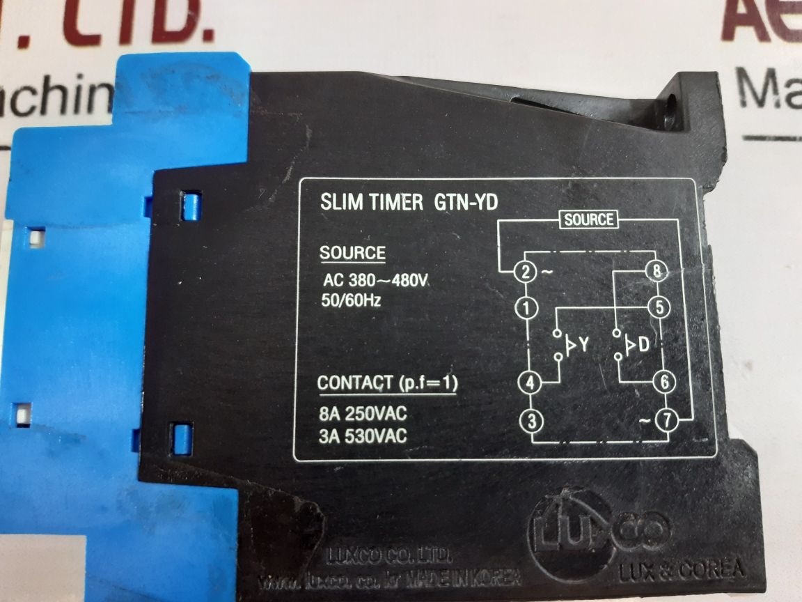 Luxco Gtn-yd Slim Timer 2 To 30 Sec