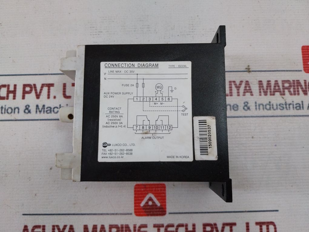 Luxco Isd24L Grounding Resistance Monitor