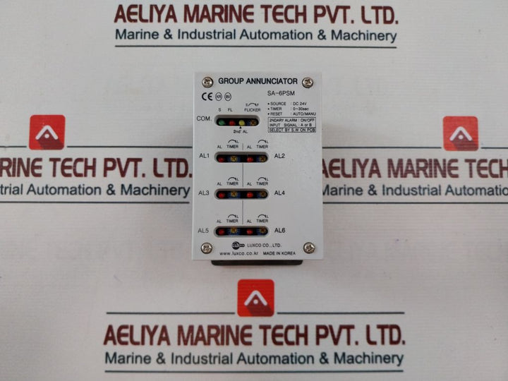 Luxco Sa-6Psm Group Annunciator