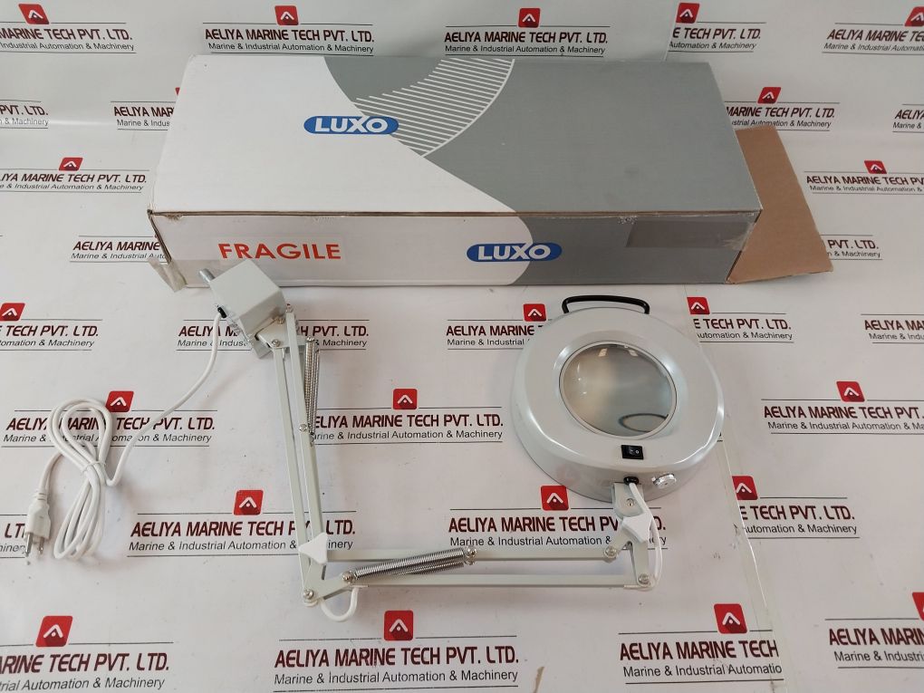 Luxo 16353Lg Light Grey Magnifier Light 120 Volt 60Hz