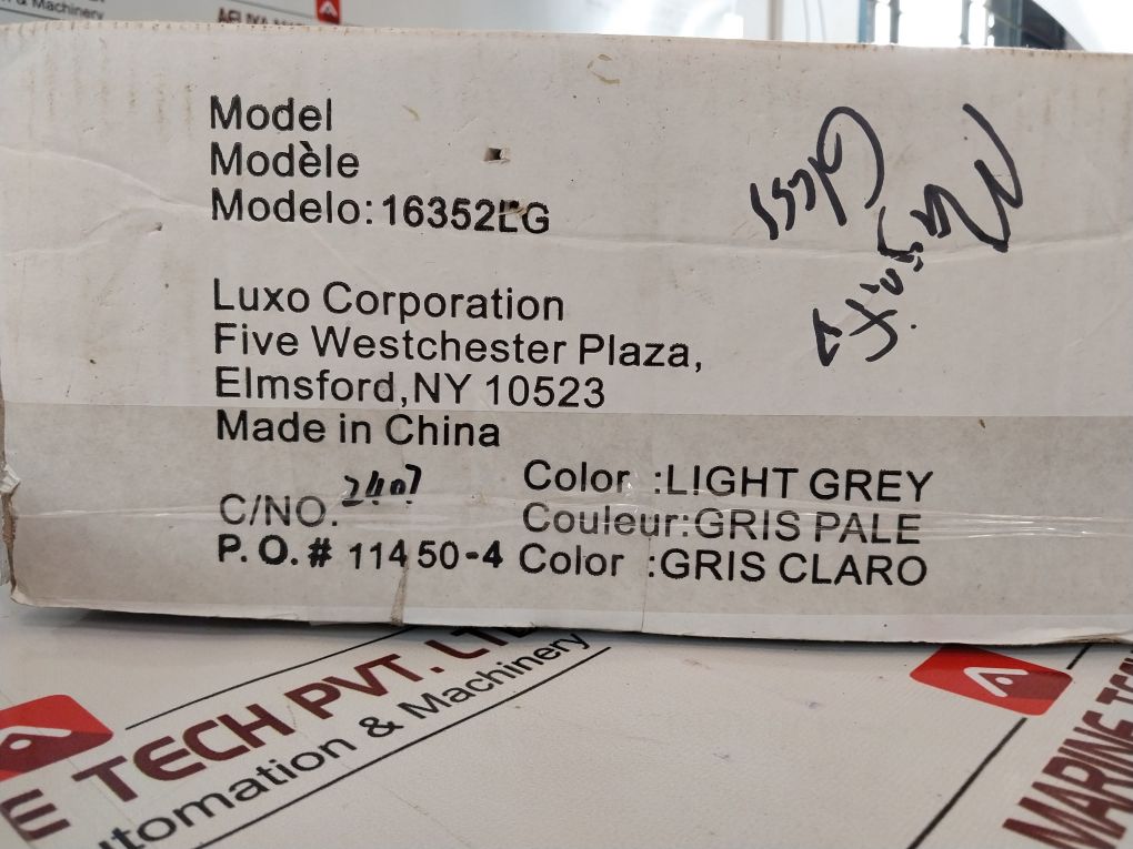 Luxo 16353Lg Light Grey Magnifier Light 120 Volt 60Hz