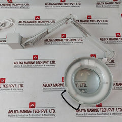 Luxo 16353Lg Light Grey Magnifier Light 120 Volt 60Hz