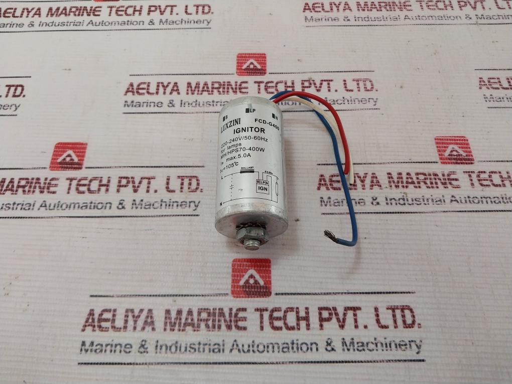Luxzini Fcd-g400 Capacitor 220-240V/50-60Hz