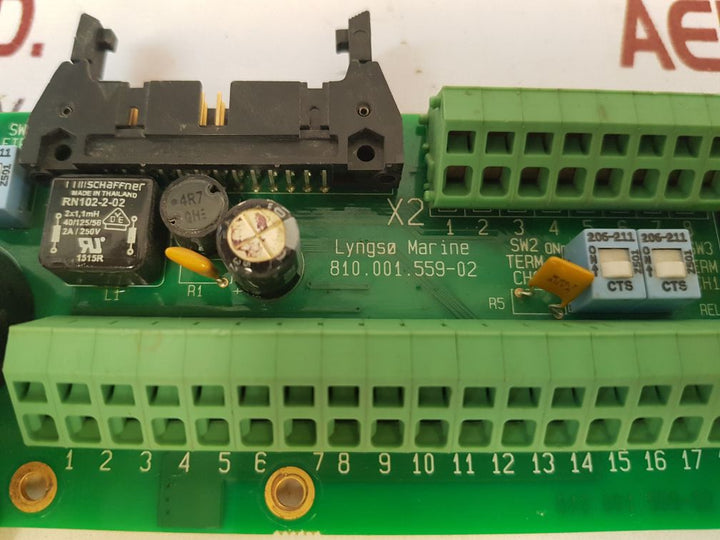 Lyngso Marine 810.001.559-02 Pcb Card