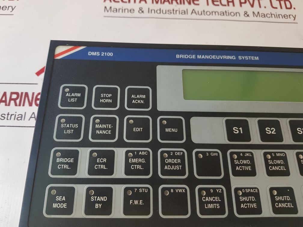 Lyngso Marine Dms 2100 Basic Alarm Panel 962005500