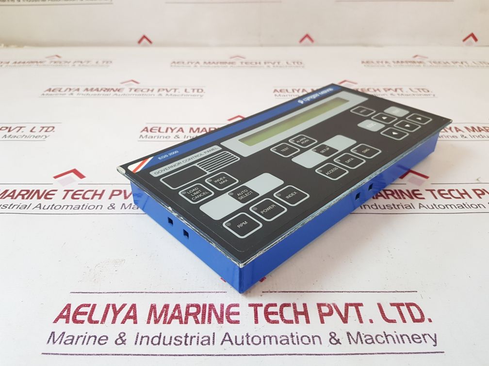 Lyngso Marine Egs 2000 Governor Control Panel 960170010