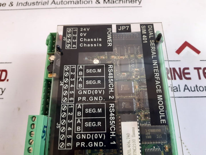 Lyngso Marine Sim 401 Dual Serial Interface Module