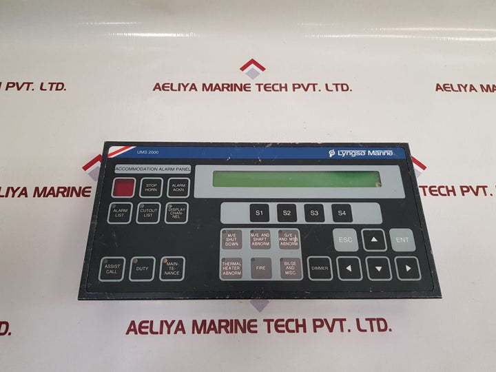 Lyngso Marine Ums 2000 Accommodation Alarm Panel 970403110