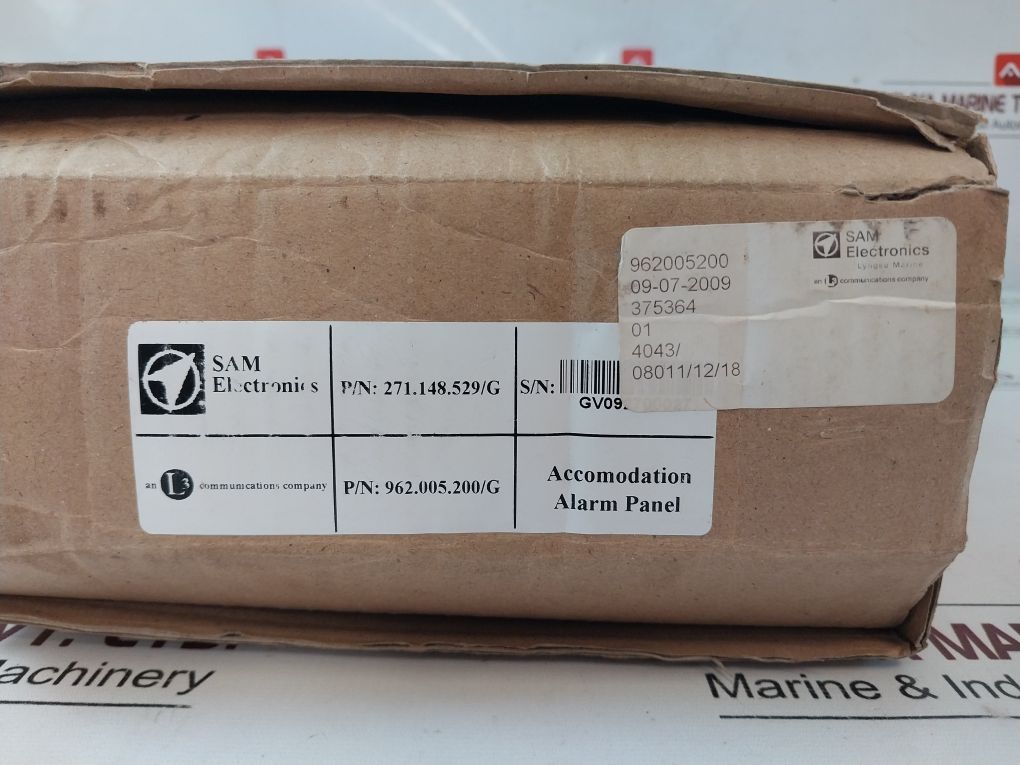 Lyngso Marine Ums 2100 Accommodation Alarm Panel 962005200