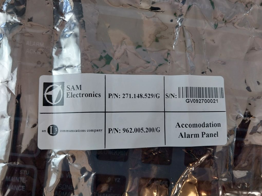 Lyngso Marine Ums 2100 Accommodation Alarm Panel 962005200