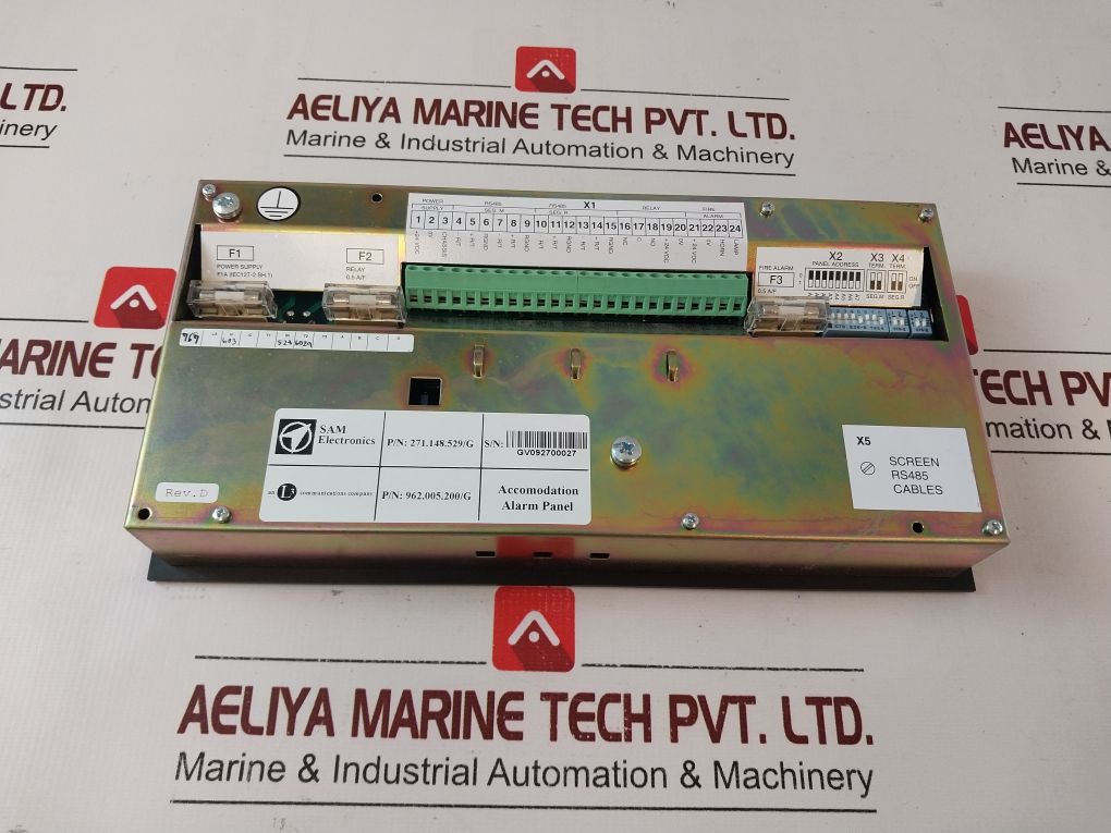 Lyngso Marine Ums 2100 Accommodation Alarm Panel 962005200