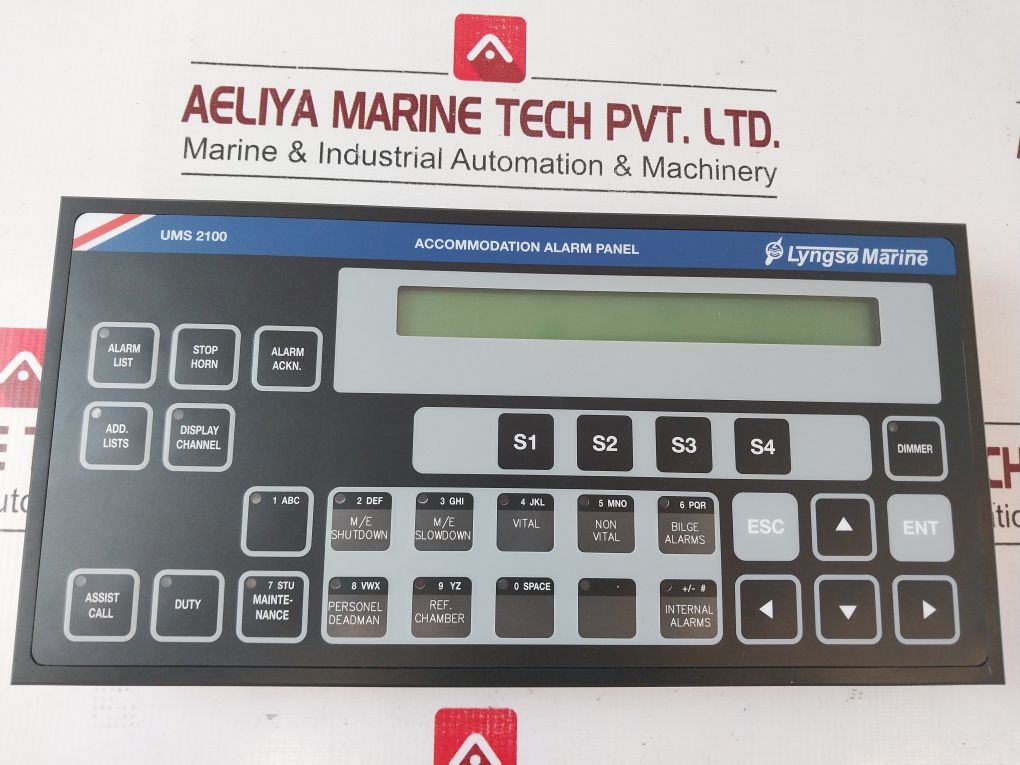 Lyngso Marine Ums 2100 Accommodation Alarm Panel 962005200