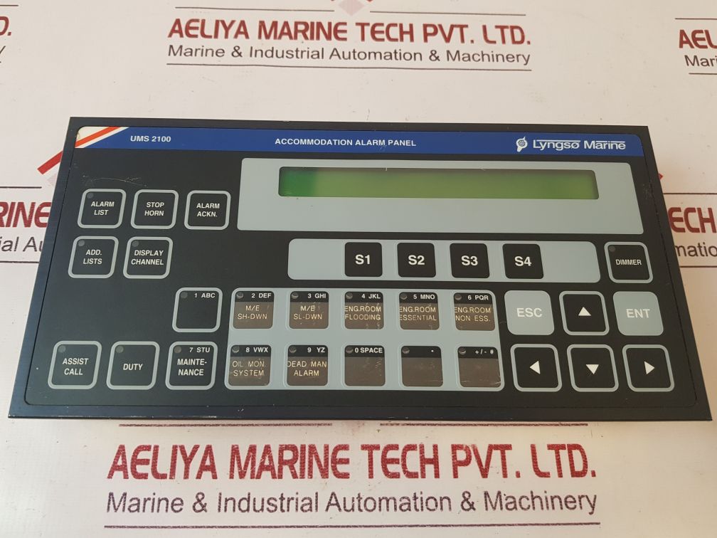 Lyngso Marine Ums 2100 Accommodation Alarm Panel 962005200

