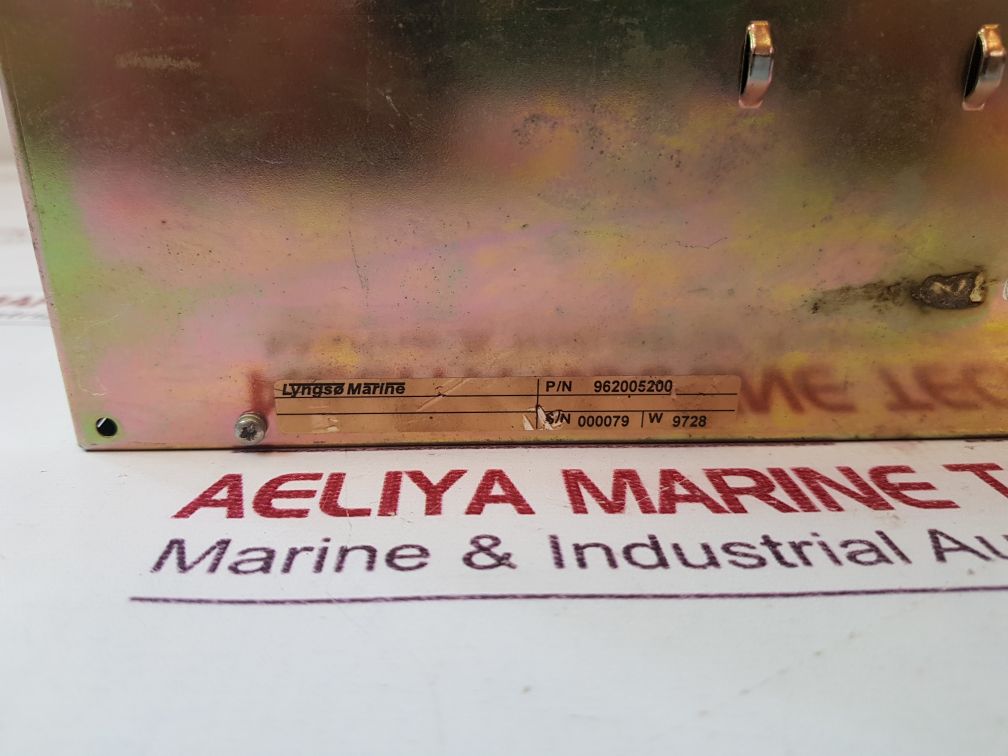 Lyngso Marine Ums 2100 Accommodation Alarm Panel 962005200 (Display Not Working)