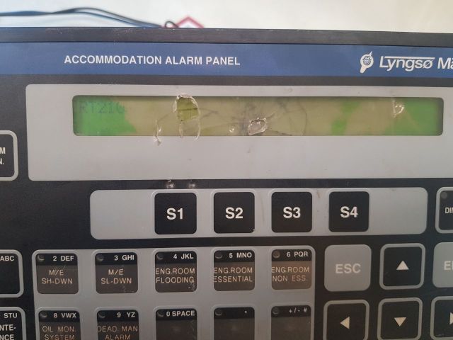 Lyngso Marine Ums 2100 Accommodation Alarm Panel 962005200 (Display Not Working)