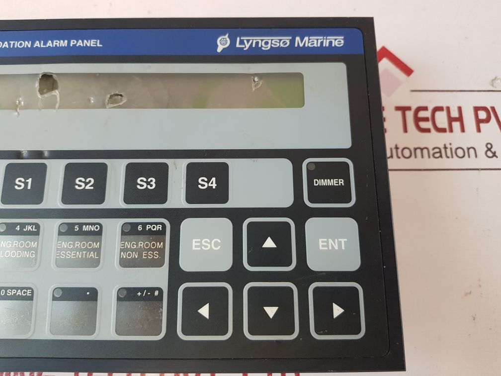 Lyngso Marine Ums 2100 Accommodation Alarm Panel 962005200 (Display Not Working)