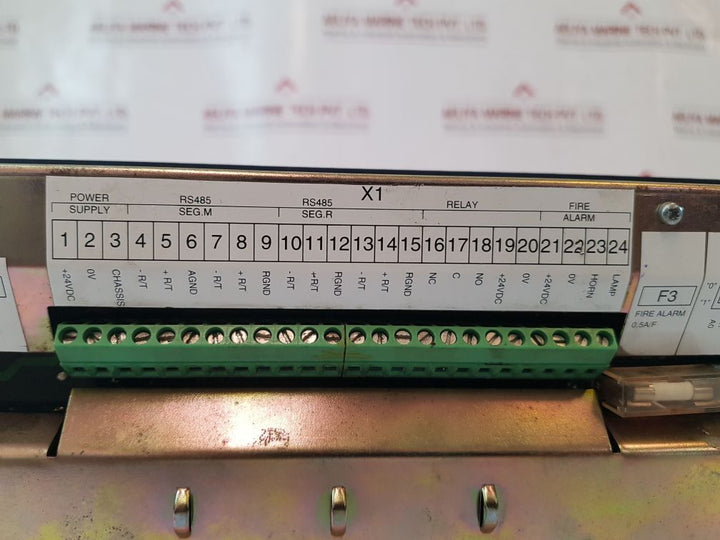 Lyngso Marine Ums 2100 Accommodation Alarm Panel 962005200 (Display Not Working)