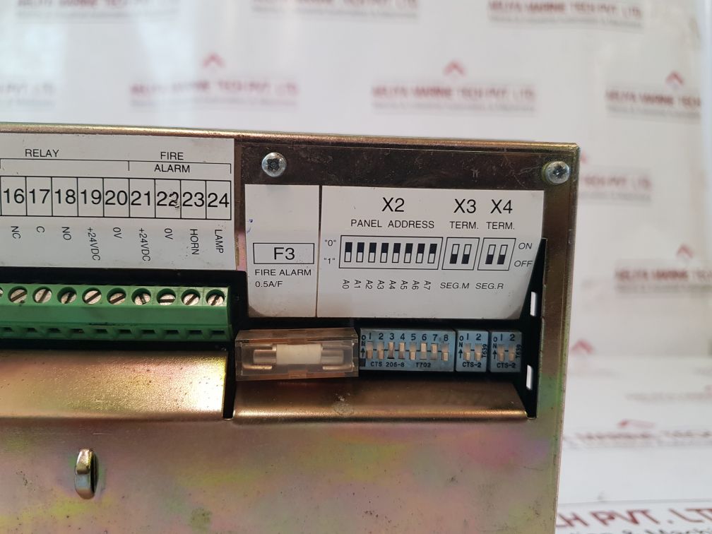 Lyngso Marine Ums 2100 Accommodation Alarm Panel 962005200 (Display Not Working)