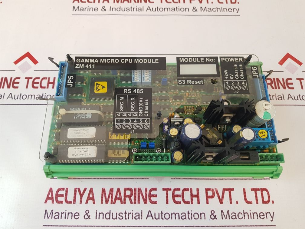 Lyngso Marine Zm 411 Gamma Micro Cpu Module 962.002.800.07
