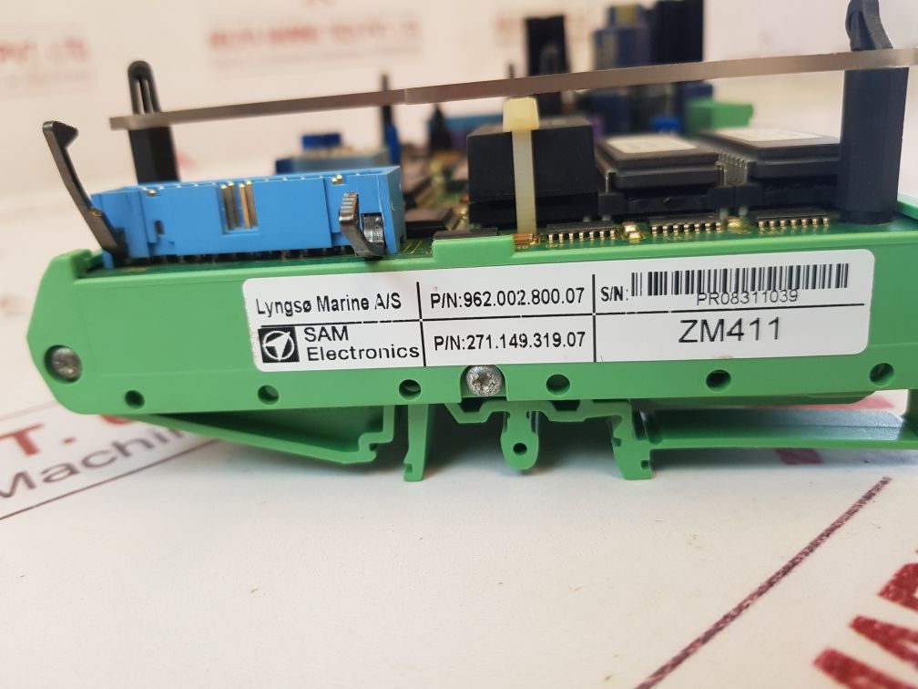 Lyngso Marine Zm 411 Gamma Micro Cpu Module 962.002.800.07
