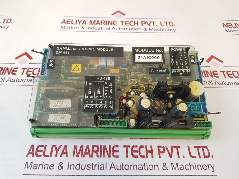 Lyngso Marine Zm 411 Gamma Micro Cpu Module 962.002.800B
