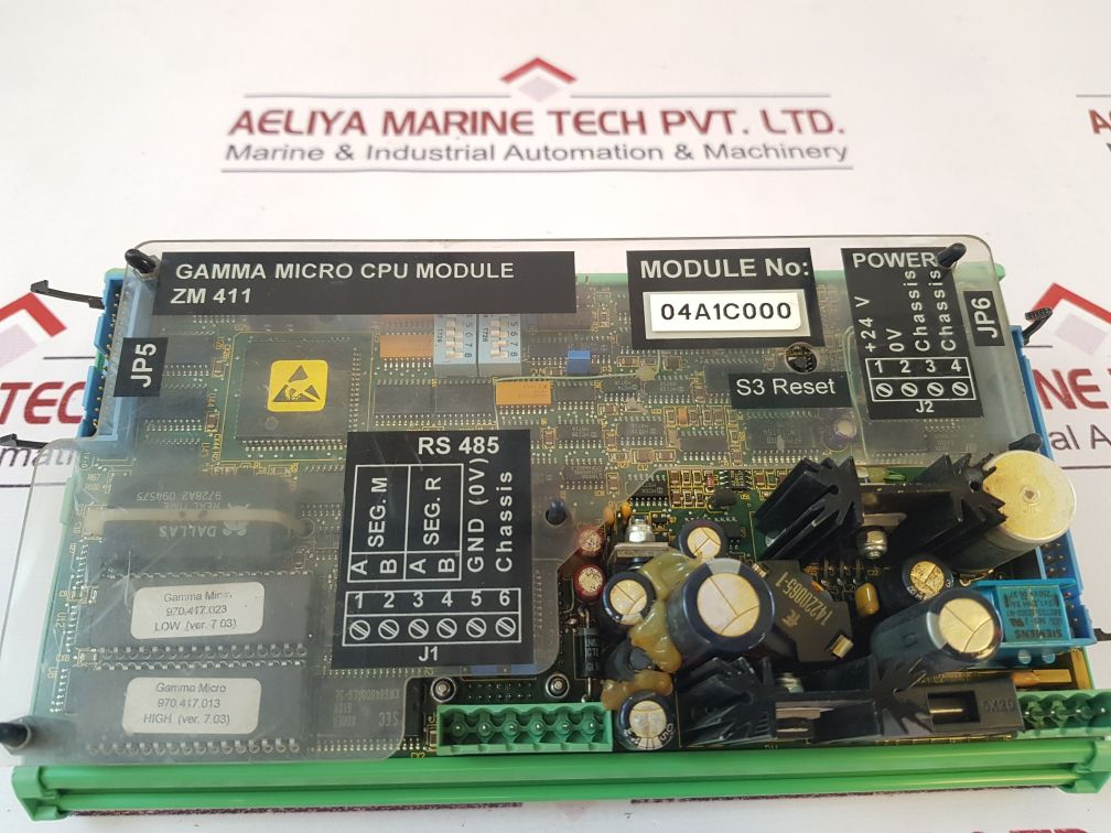 Lyngso Marine Zm 411 Gamma Micro Cpu Module 962.002.800B
