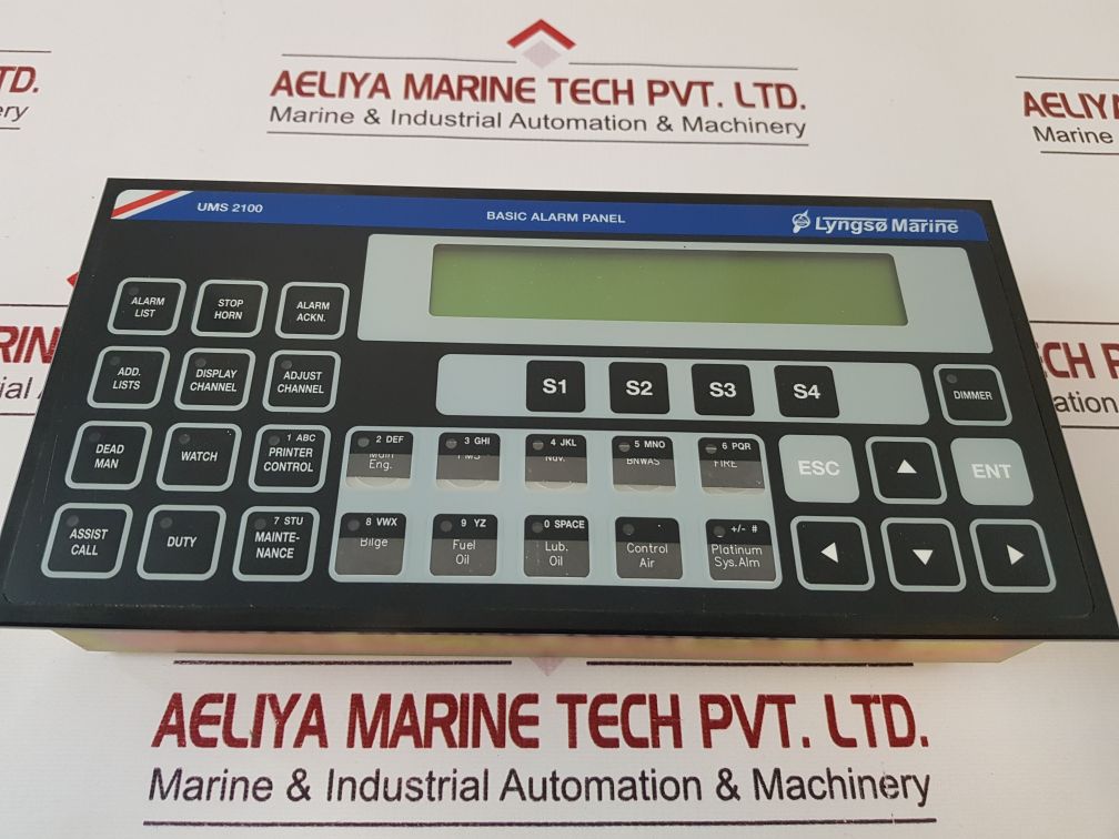 Lyngso MarineSam Electronics Ums 2100 Basic Alarm Panel