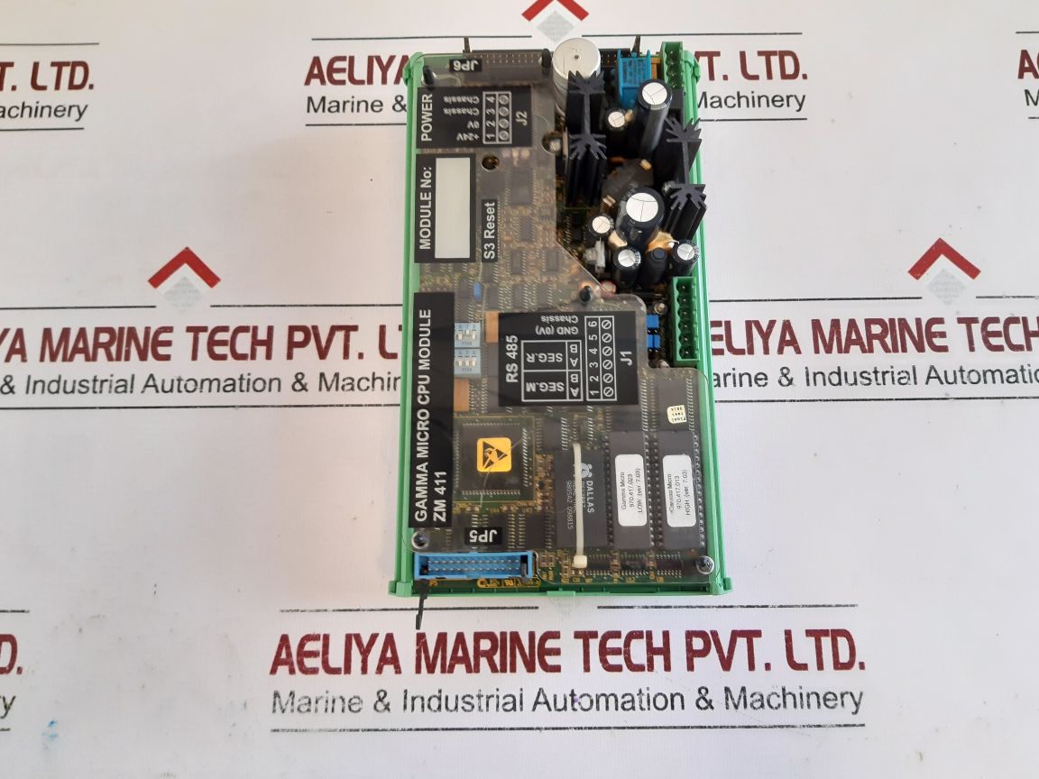 Lyngso MarineStn Atlas Zm 411 Gamma Micro Cpu Module
