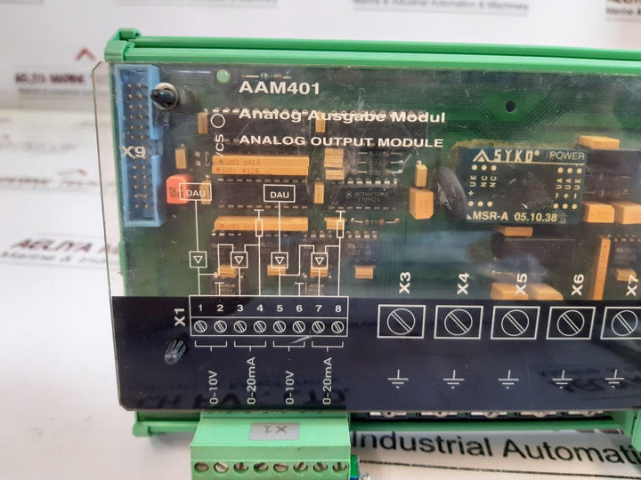 Lyngsoe MarineStn Atlas Aam401 Analog Output Module