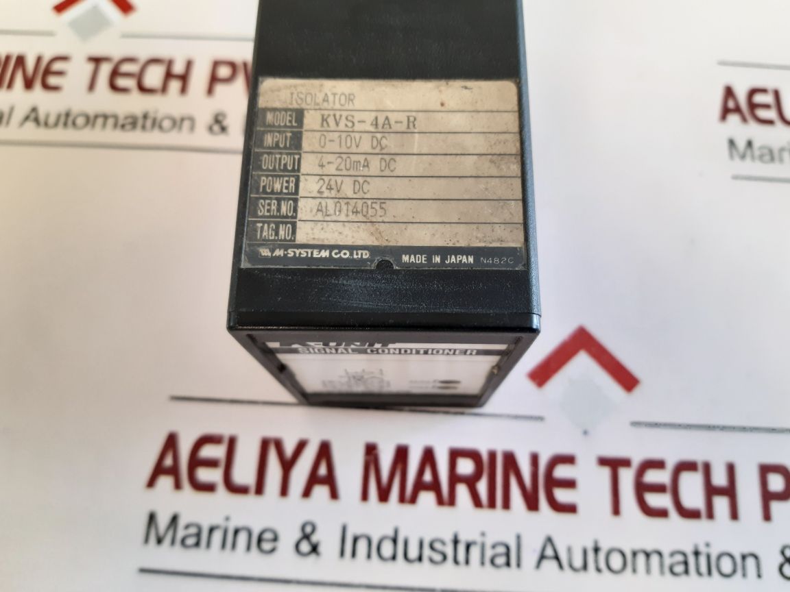 M- System Kvs-4A-r Signal Conditioner Transmitter