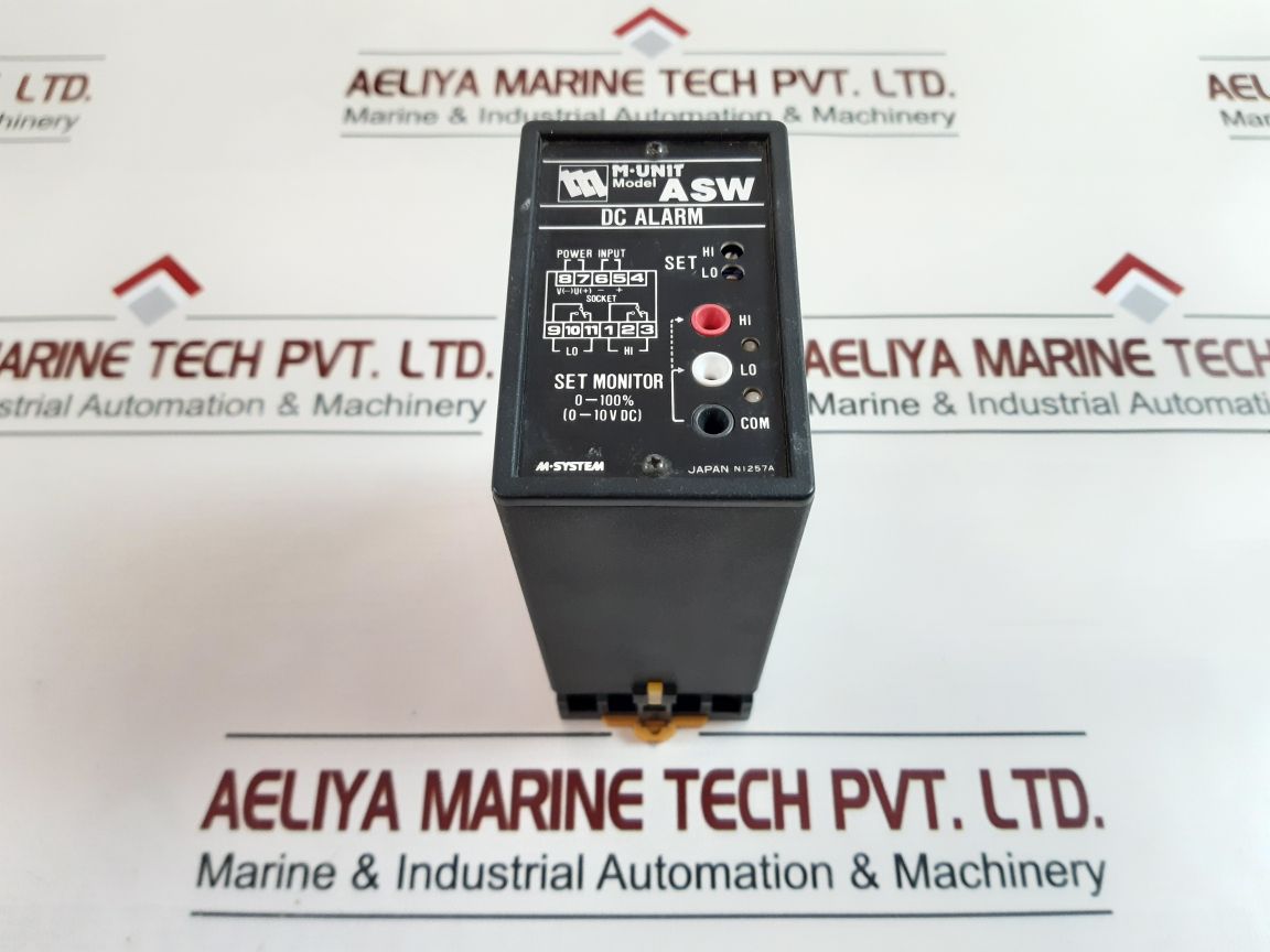 M-system Asw-a-r Dc Alarm