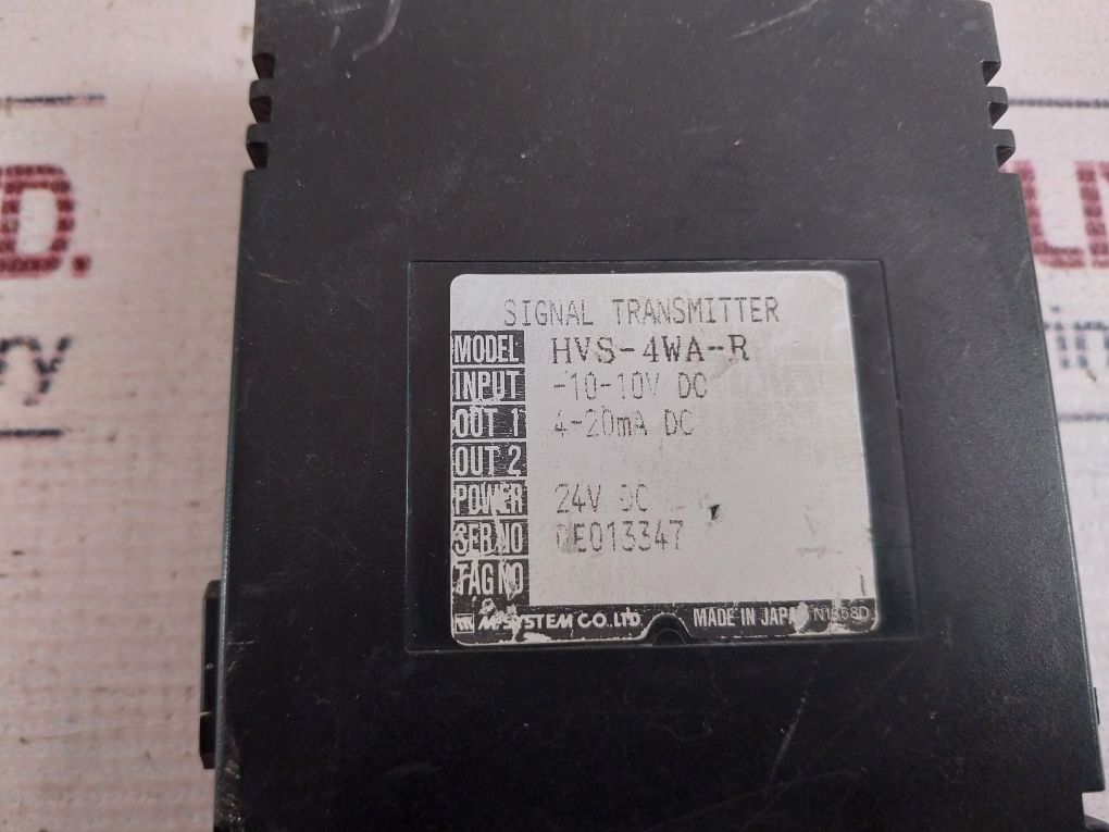 M-system Hvs-4Wa-r Signal Transmitter