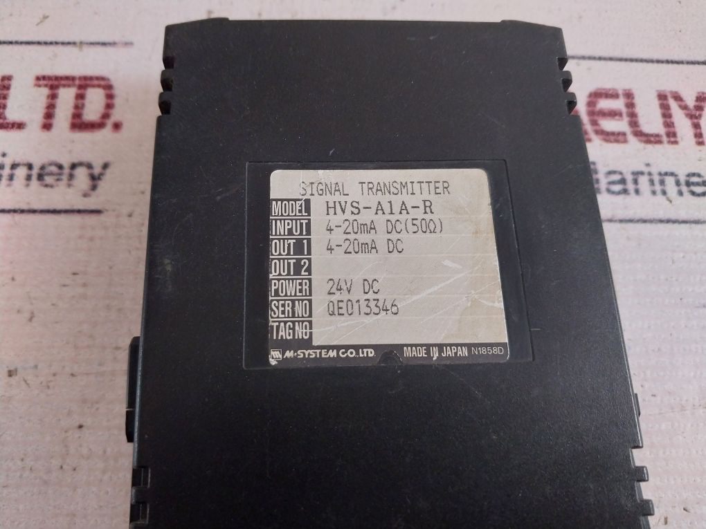 M-system Hvs-a1A-r Signal Transmitter 50Ω