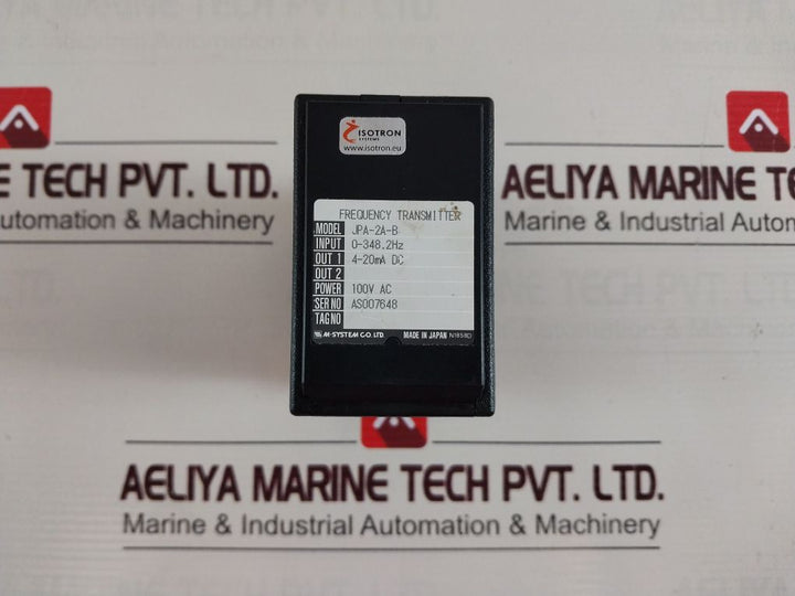 M-system Jpa-2A-b Frequency Transmitter