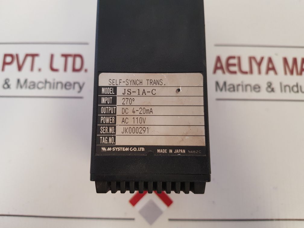 M-system M-unit Js-1A-c Spec-soft Transmitter 110V Ac