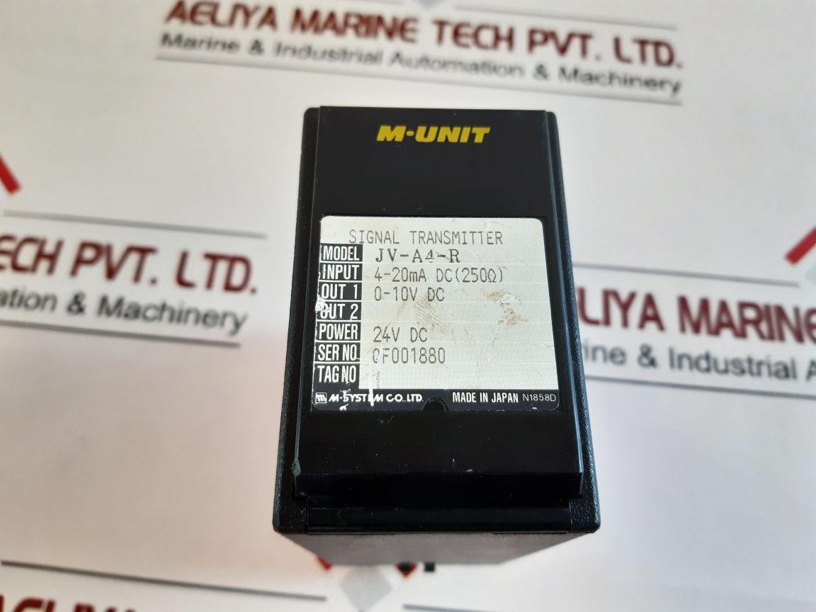 M-system Jv-a4-r M-unit Signal Transmitter