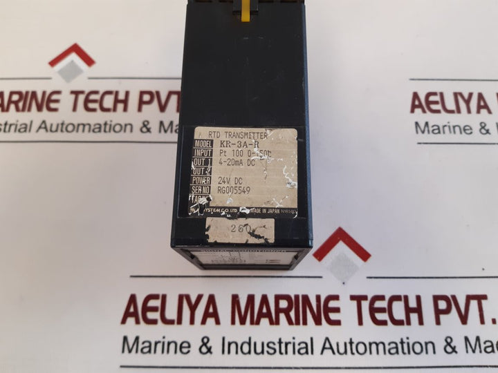 M-system K-unit Kr-3A-r Signal Conditioner Rtd Transmitter
