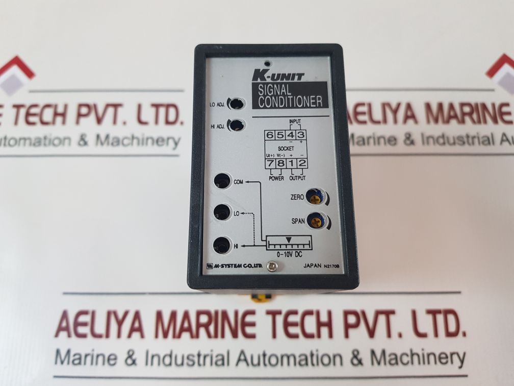 M-system Kls-aa-b K-unit Signal Conditioner With 1348Yt Base
