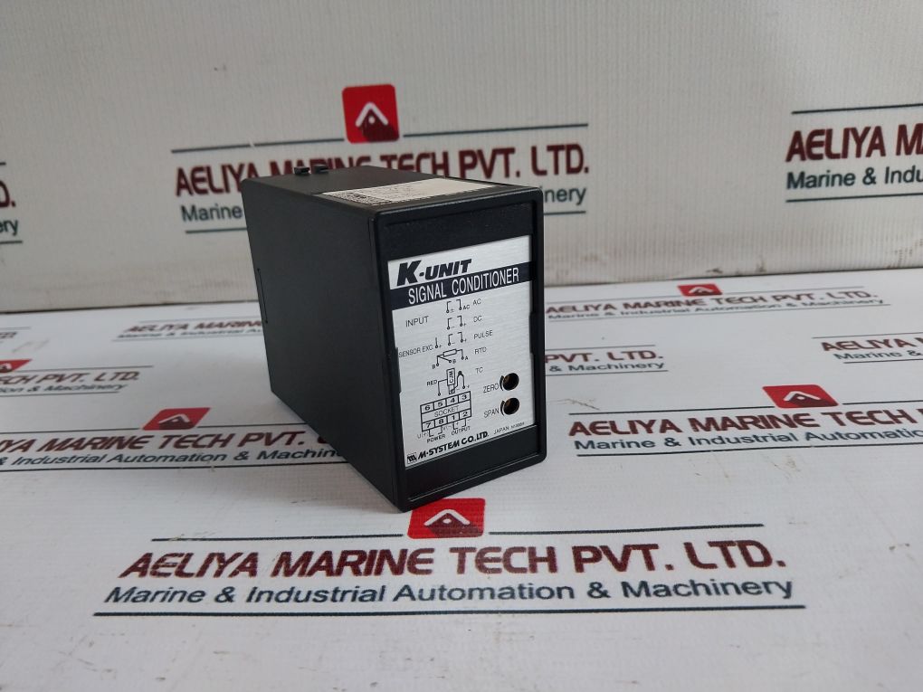 M-system Kvs-7A-r Signal Transmitter -10 -10V Dc 24V Dc