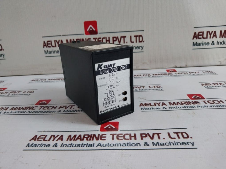 M-system Kvs-7A-r Signal Transmitter -10 -10V Dc 24V Dc