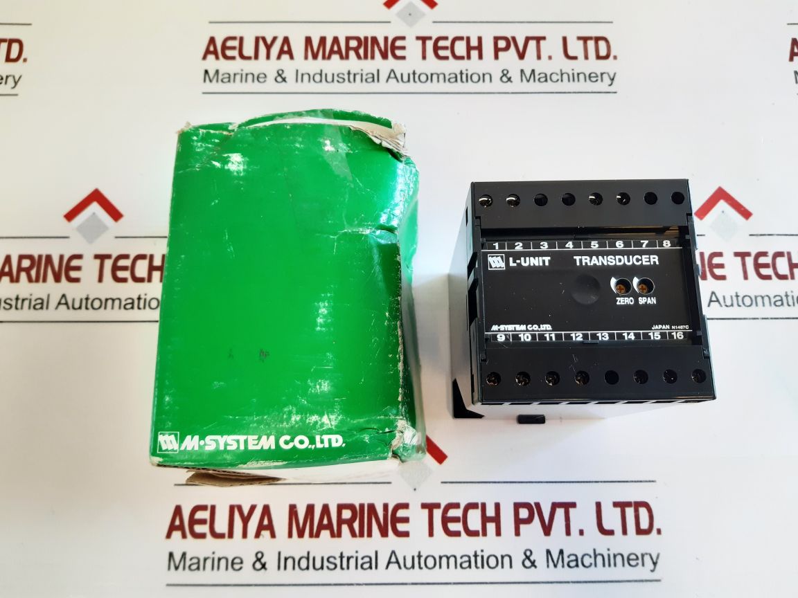 M-system Lwt-11A0-r/B L-unit Watt Transducer