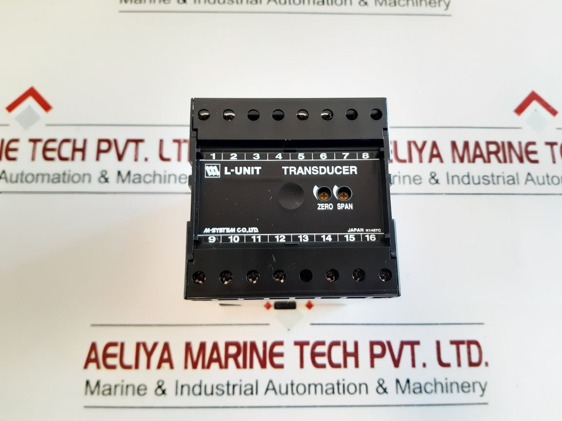 M-system Lwt-11A0-r/B L-unit Watt Transducer
