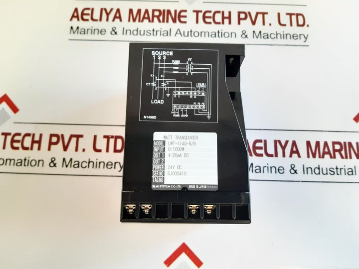 M-system Lwt-11A0-r/B L-unit Watt Transducer