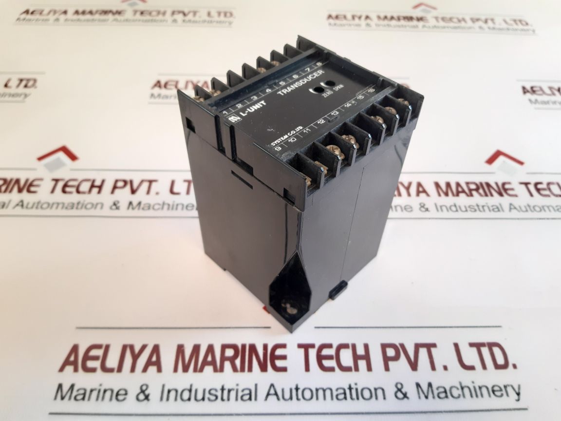 M-system L-unit Lwt-11A0-r Watt Transducer With Box 