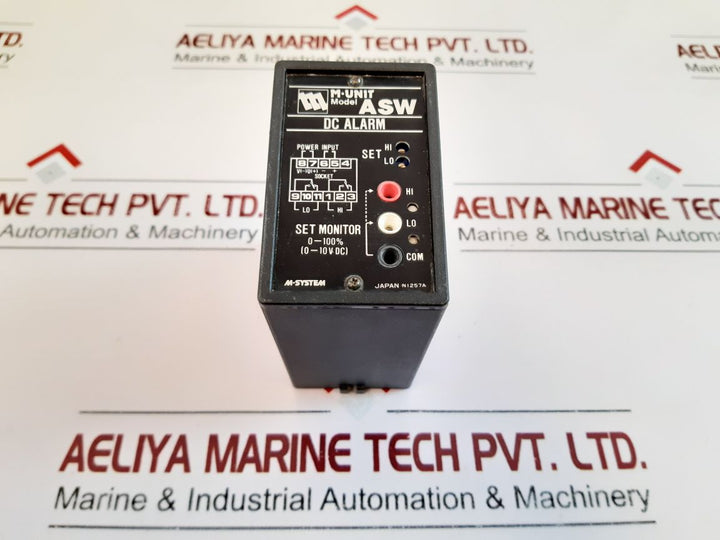 M-system M-unit Asw-a-b Dc Alarm