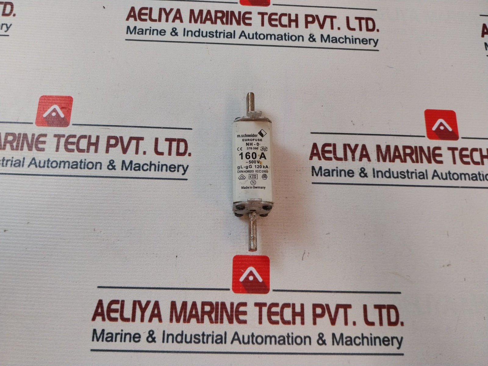 M.Schneider Nh-0 Eurofuse Fuse Insert 160A 500V Gl-gg 120Ka