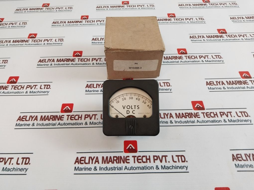M10486-3 0-60 Volts Dc Ammeter 1000ω/Volt
