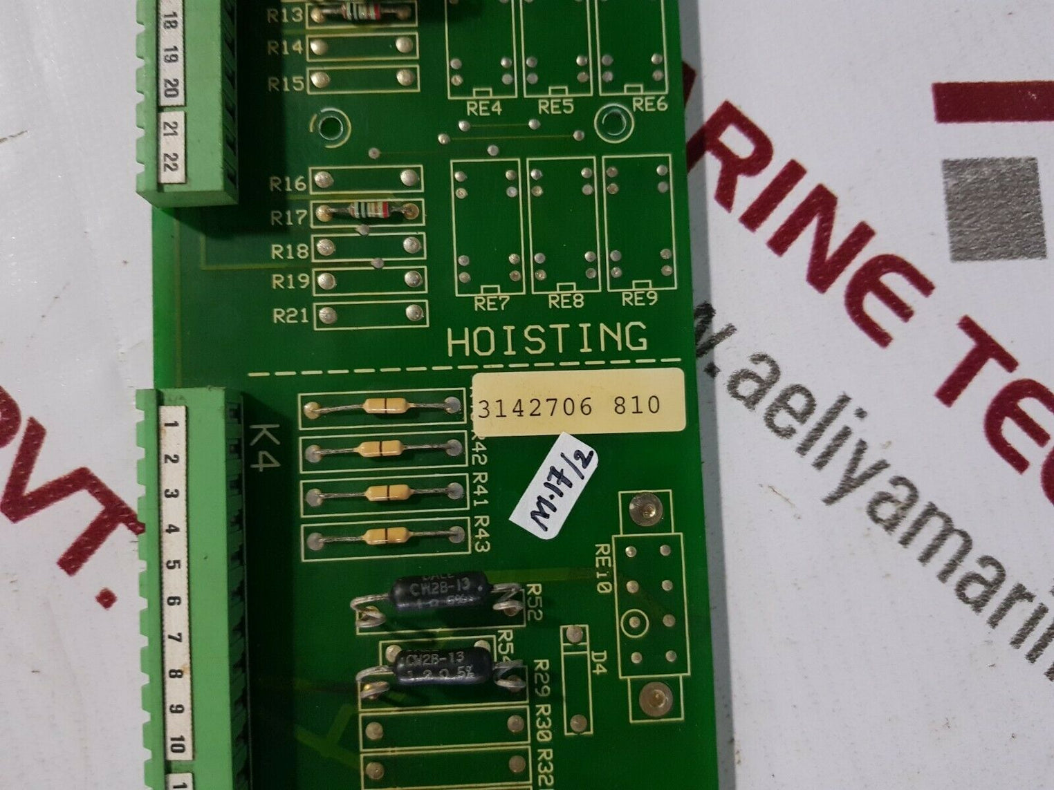 Macgregor-hagglunds 314 2706-810 pcb card