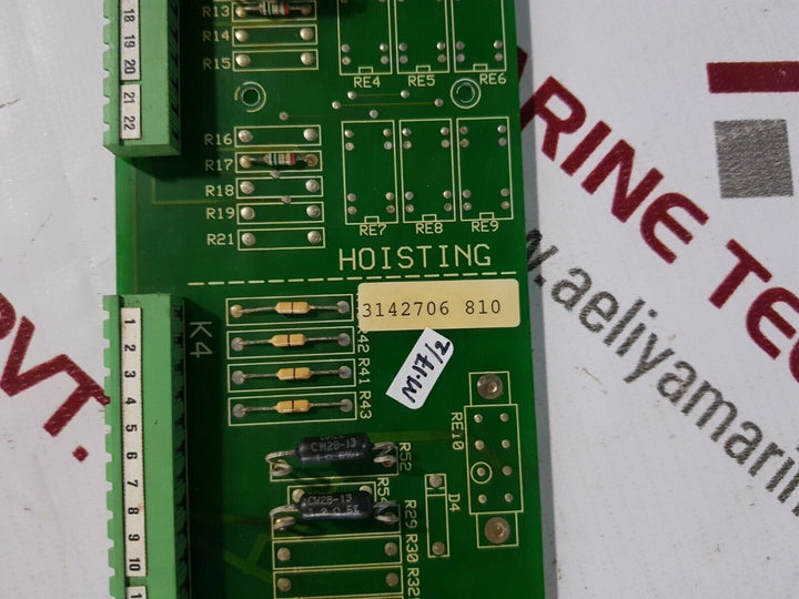 Macgregor-hagglunds 314 2706-810 pcb card