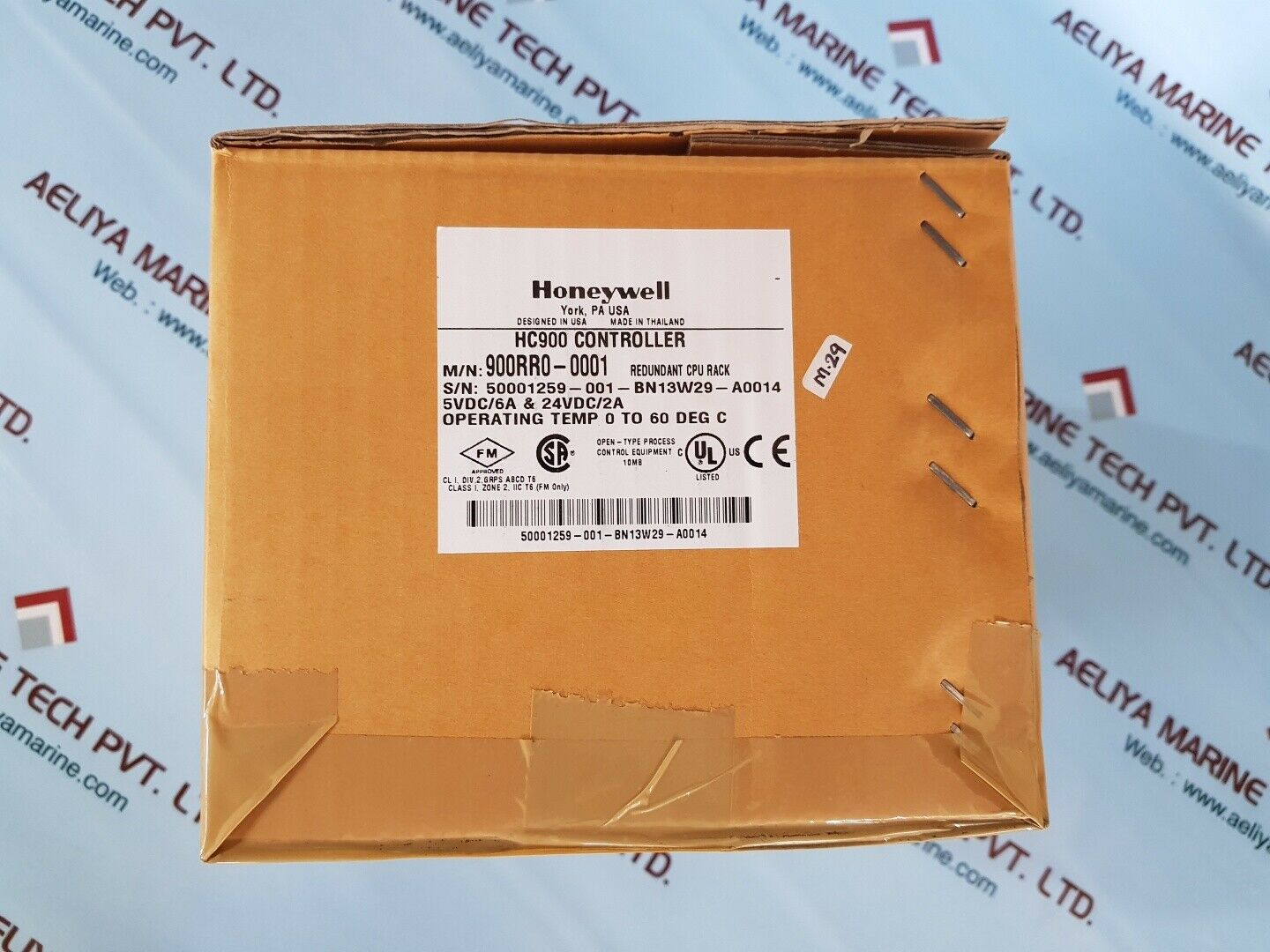 Honeywell Hc900 Controller Redundant Cpu Rack 900Rr0-0001